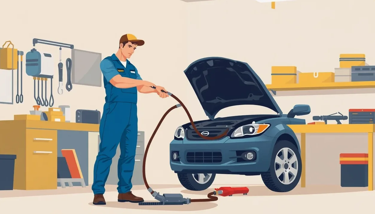 Detail poškodenej elektroinštalácie v motorovom priestore vozidla po ohryze kunou