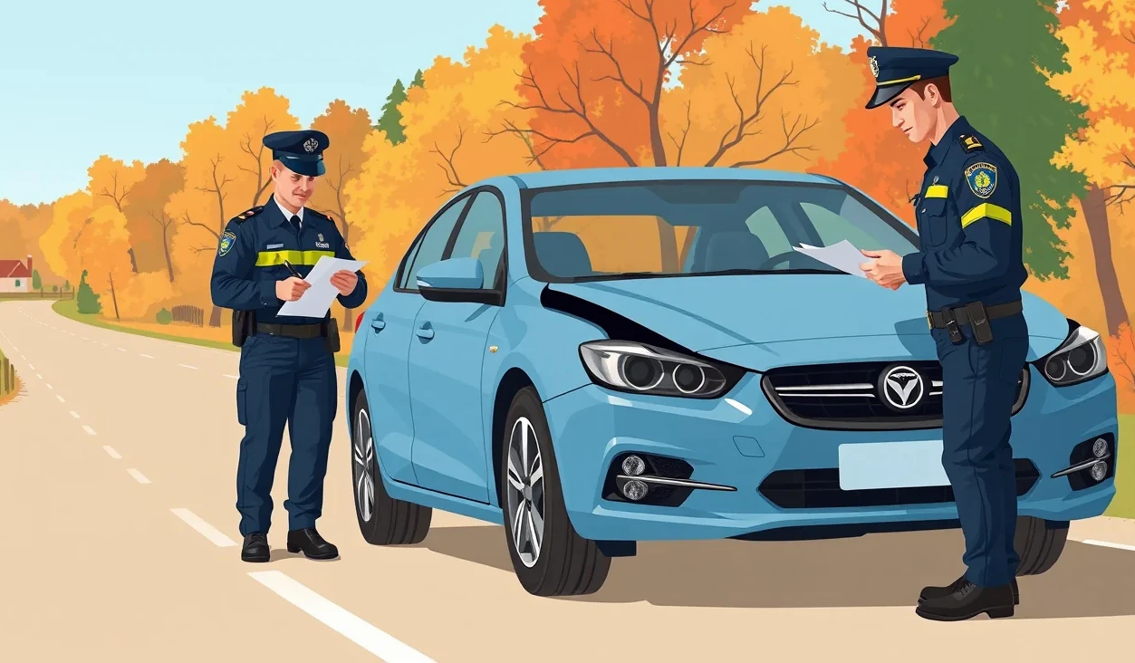 Automechanik kontroluje v servise rozhryzenú elektroinštaláciu a hadice v motorovom priestore
