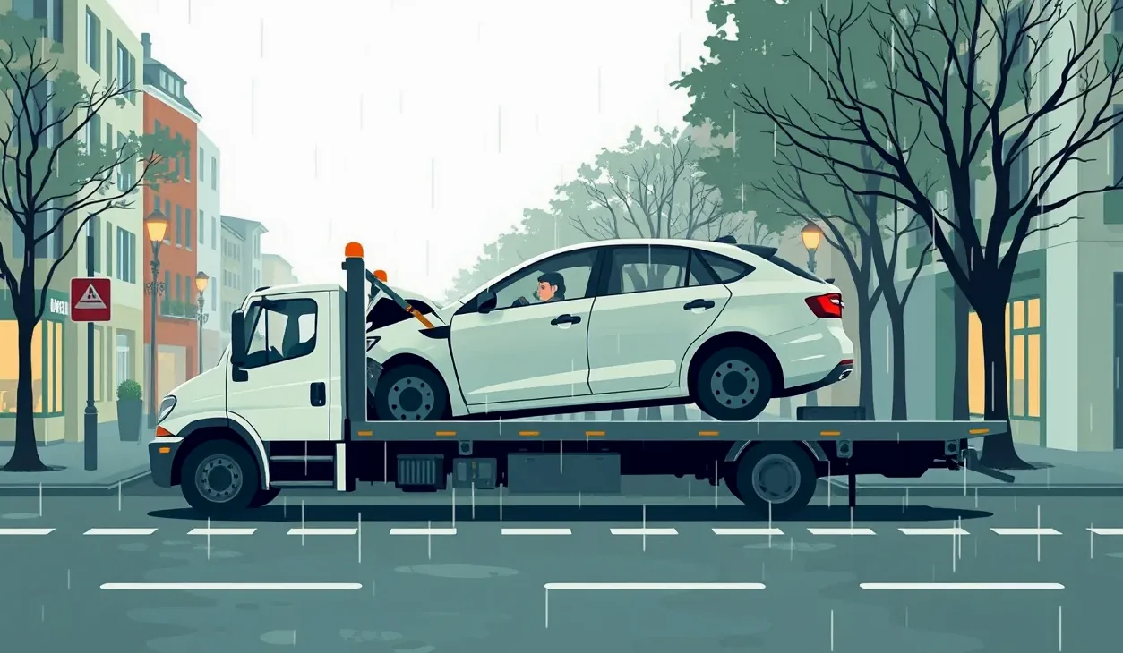 Mechanik v autorizovanom servise kontroluje ochranný kryt trakčnej batérie na zdviháku