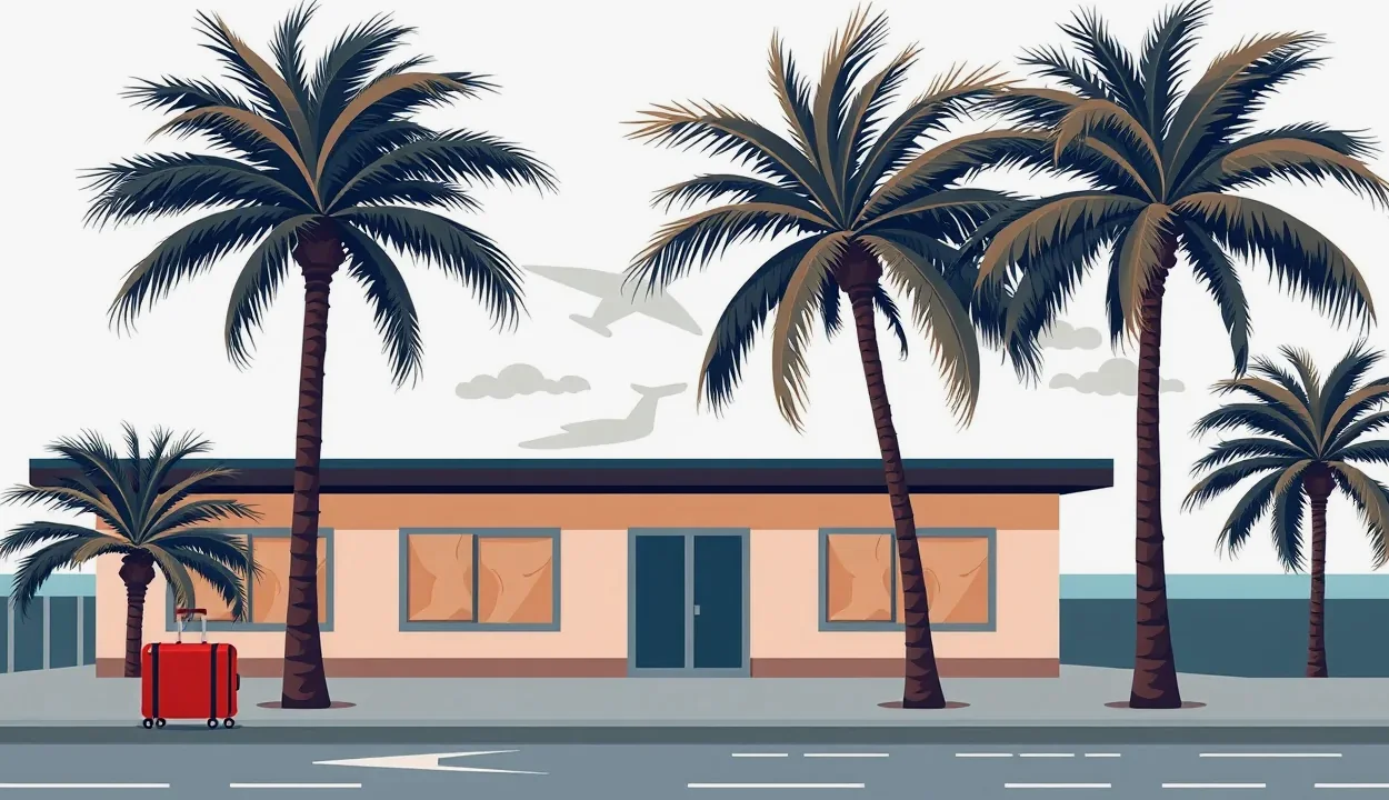 Moderné vozidlo z autopožičovne na diaľnici smerujúcej do Key West na Floride