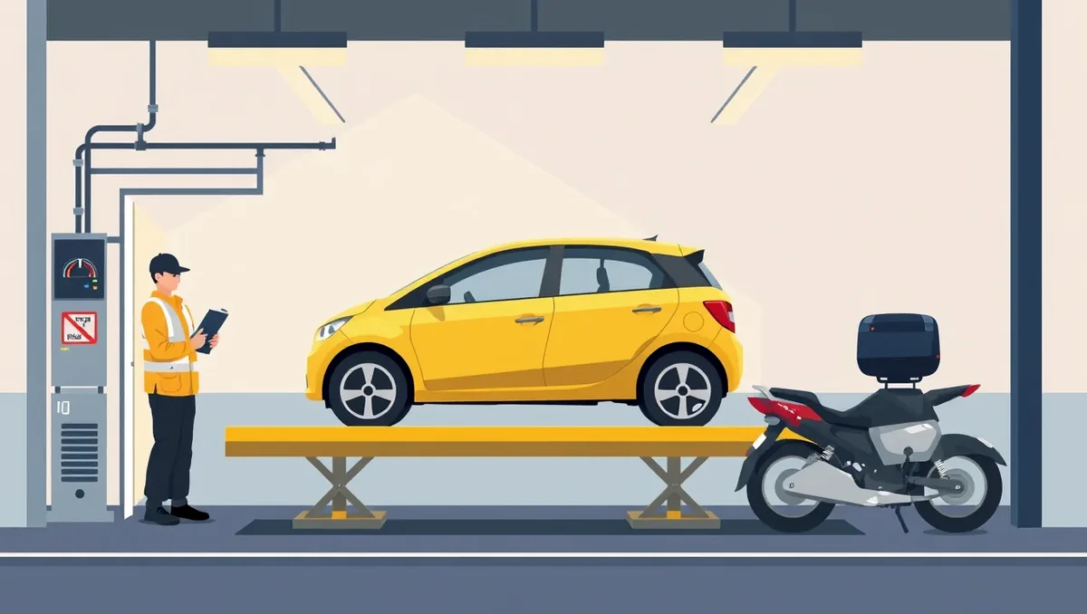 Biela Dacia Sandero zaparkovaná na mestskom parkovisku pred obytným domom